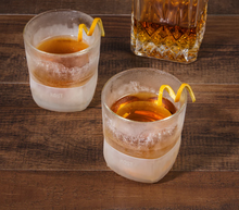 Load image into Gallery viewer, Glass Whiskey Freeze™ Cooling Cup, Set Of 2