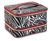 Load image into Gallery viewer, Sahara Zebra Jenny Train Case