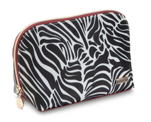 Load image into Gallery viewer, Sahara Zebra Makeup Bag