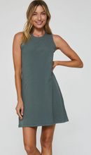 Load image into Gallery viewer, Justine Ribbed Dress in Sagebrush

