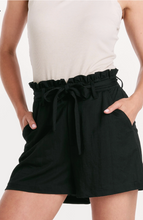 Load image into Gallery viewer, Derby Paperbag Waist Shorts
