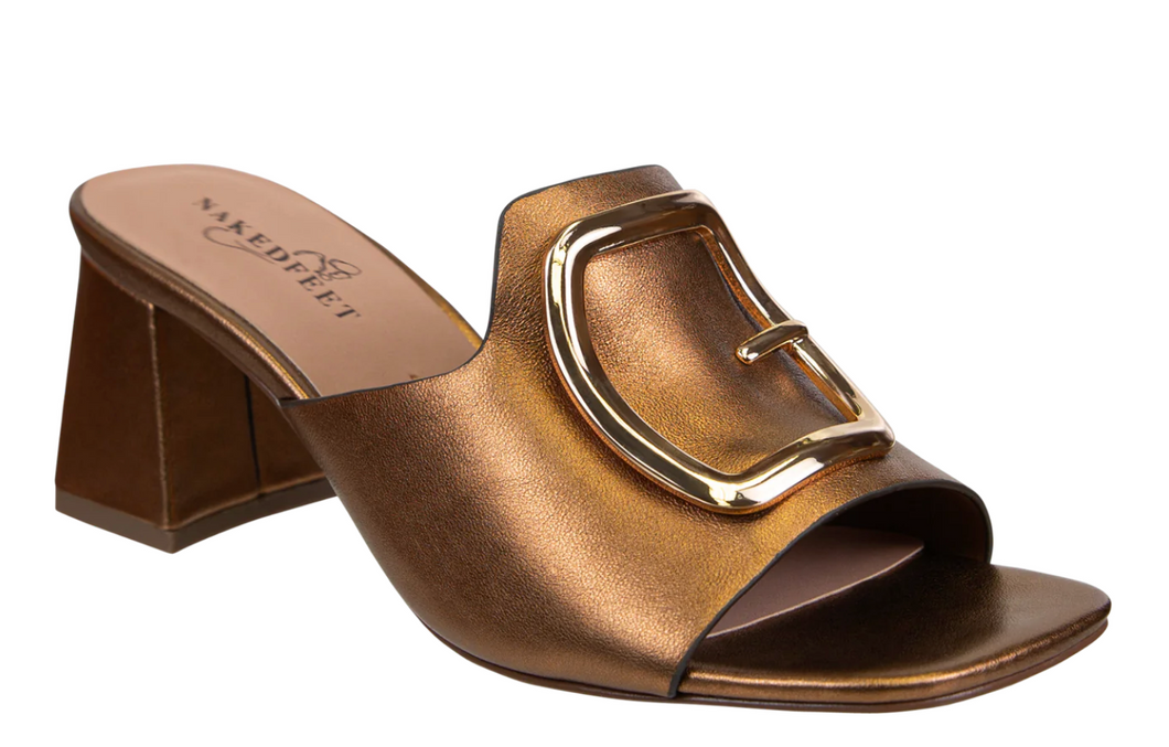 Cupel In Bronze Sandals