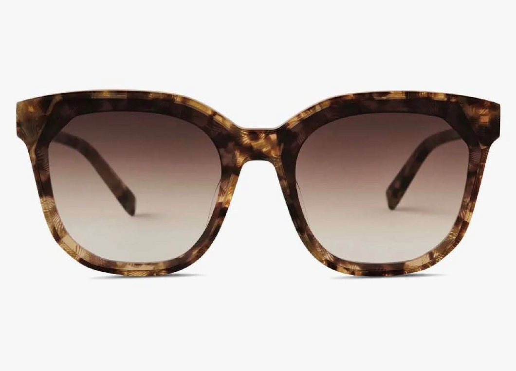 Gia Glasses in Toasted Coconut Brown