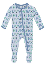 Load image into Gallery viewer, ABC Monsters Footie