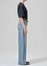 Load image into Gallery viewer, Ayla Baggy Cuffed Crop in Skylights