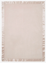 Load image into Gallery viewer, Satin Trim Fleece Stroller Blanket