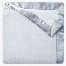 Load image into Gallery viewer, Satin Trim Fleece Stroller Blanket