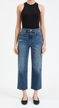 Load image into Gallery viewer, Sundaze Crop High Rise Vintage Straight