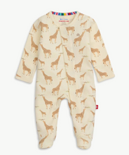 Load image into Gallery viewer, Cream Jolie Giraffe Magnetic Footie