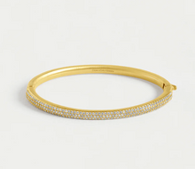 Load image into Gallery viewer, Signature Pavé Hinge Bangle
