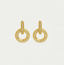 Load image into Gallery viewer, Colette Pave Drop Earrings