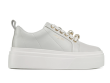 Load image into Gallery viewer, Aria White Leather Sneakers