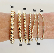Load image into Gallery viewer, 14k Gold Filled Beaded Bracelets
