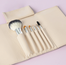 Load image into Gallery viewer, Makeup Brush Roll - Woven Sand