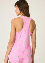 Load image into Gallery viewer, Pink Martini Print Tank