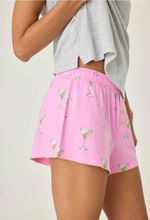 Load image into Gallery viewer, Pink Martini Print Pajama Short