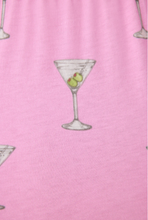 Load image into Gallery viewer, Pink Martini Print Pajama Short