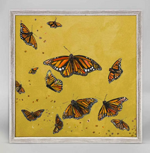 Load image into Gallery viewer, Monarchs Mini Framed Canvas