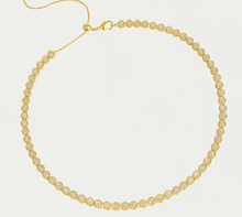 Load image into Gallery viewer, Mirabeau Pave Tennis Necklace