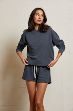 Load image into Gallery viewer, Layla Sweatshort in Night