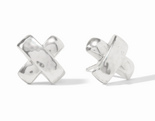 Load image into Gallery viewer, Catalina X Studs in Silver