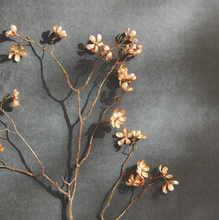 Load image into Gallery viewer, Gold Cherry Blossom Spray