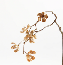 Load image into Gallery viewer, Gold Cherry Blossom Spray