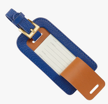 Load image into Gallery viewer, Leather Luggage Tag
