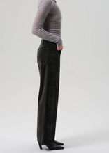 Load image into Gallery viewer, Ayla Baggy Velvet in Olive Leaf