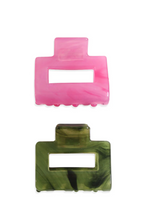Load image into Gallery viewer, Hedge Rose - 2 Pack Claw Clips