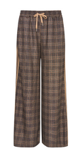 Load image into Gallery viewer, Brown Plaid Pant