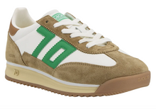 Load image into Gallery viewer, Jogger M in White/Camel/Green