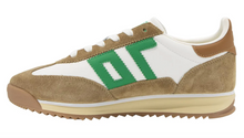 Load image into Gallery viewer, Jogger M in White/Camel/Green