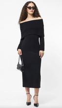 Load image into Gallery viewer, Emilia Knit Off Shoulder Dress