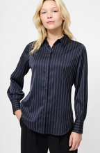 Load image into Gallery viewer, Satin Pinstripe Shirt