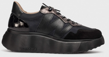 Load image into Gallery viewer, Black Roma Sneakers