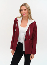 Load image into Gallery viewer, Drew Blazer in Burgundy