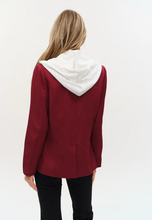 Load image into Gallery viewer, Drew Blazer in Burgundy