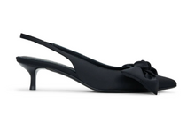 Load image into Gallery viewer, Elise in Black Satin