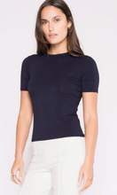 Load image into Gallery viewer, Fitted T-Shirt in Navy