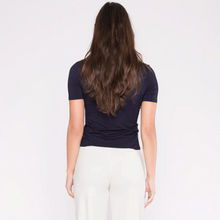 Load image into Gallery viewer, Fitted T-Shirt in Navy