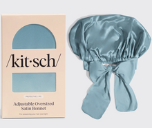 Load image into Gallery viewer, Adjustable Oversized Satin Bonnet