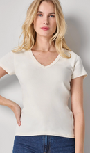 Load image into Gallery viewer, Short Sleeve V-Neck Tee