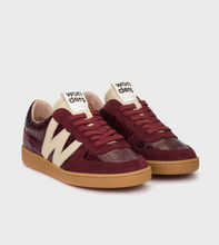 Load image into Gallery viewer, Burgundy Nubia Sneakers
