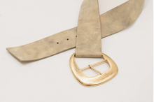 Load image into Gallery viewer, Maxine Drop Waist Ivory Suede