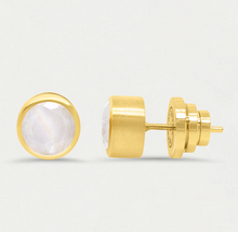 Load image into Gallery viewer, Signature Midi Studs in Moonstone