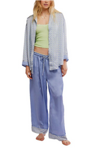 Load image into Gallery viewer, Dreamy Days Pajama Set in Lime Kiwi Combo