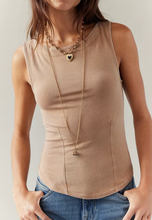 Load image into Gallery viewer, Iconic Tank in Tannin