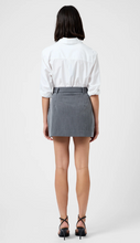 Load image into Gallery viewer, Minka Pinstripe Mini Skirt