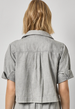 Load image into Gallery viewer, Denim Cuffed Shirt